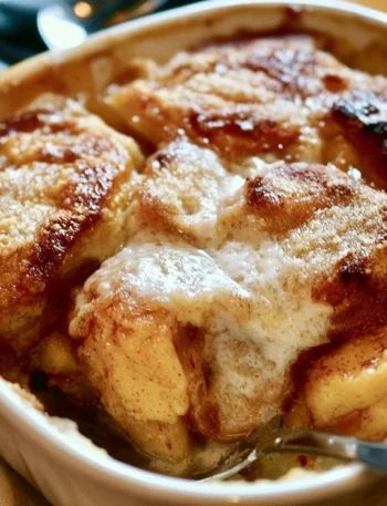 Cobbler di mele appena sfornato con mele succose e crosta dorata
