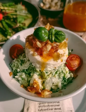 Immagine di comfort vegetale semplice per migliorare il benessere del corpo e dell'umore.