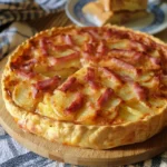 Crostata di Patate farcita con Prosciutto e Formaggio