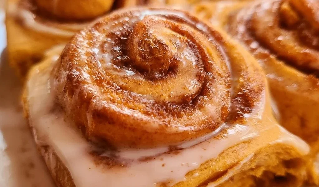 Frittelle di zucca e cannella servite in un piatto decorativo