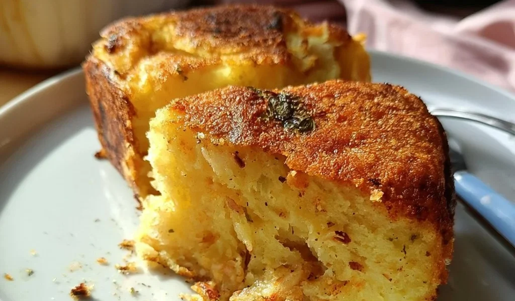 Gattò di Patate al forno con formaggio e prosciutto
