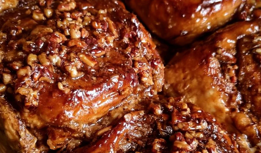 Giant sticky buns, Giganti Panini Appiccicosi, dolci italiani