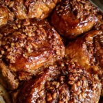 Giant sticky buns, Giganti Panini Appiccicosi, dolci italiani