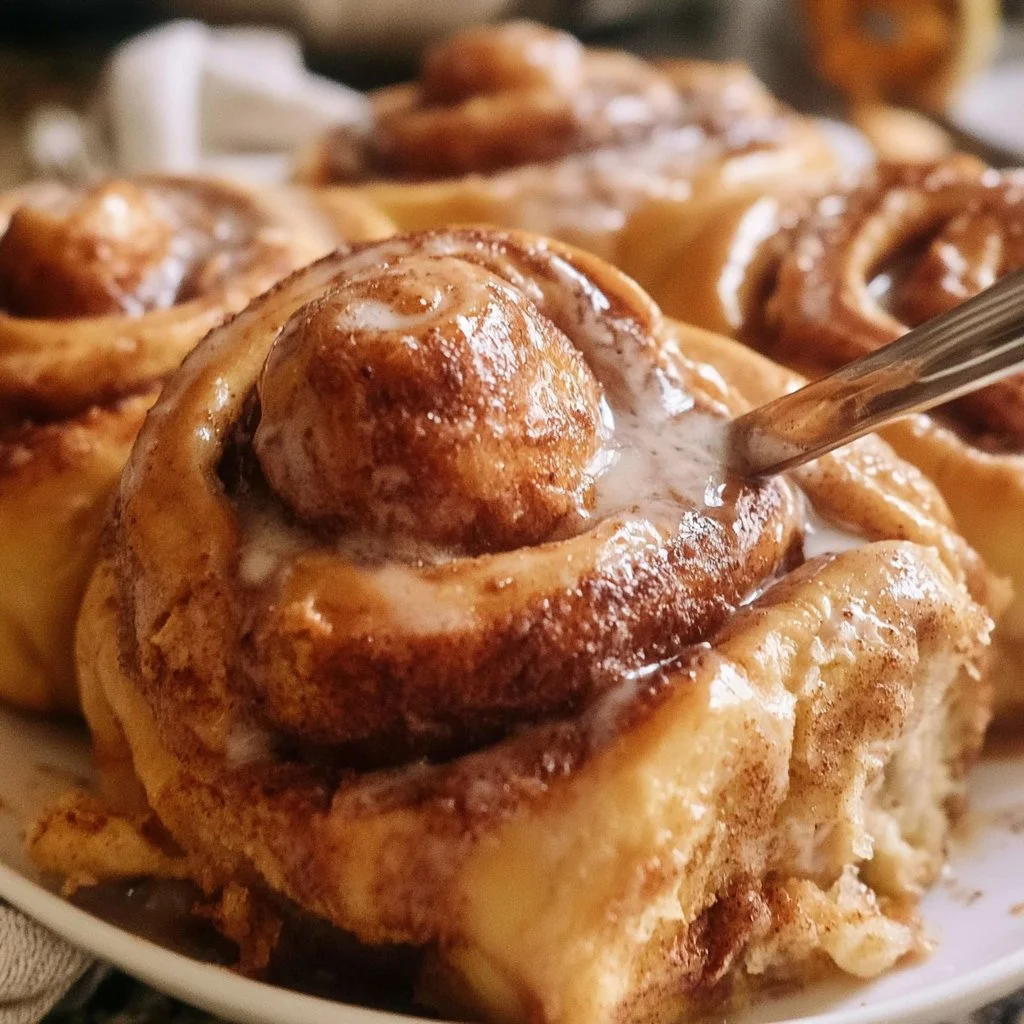 Girelle di Cannella con Buttermilk appena sfornate