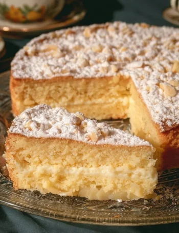 Grandmother's cake - a classic recipe that evokes childhood memories and warmth.