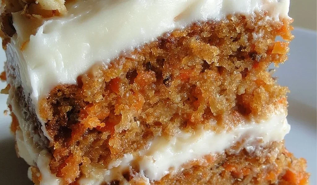 Torta di carote facile e deliziosa pronta da gustare