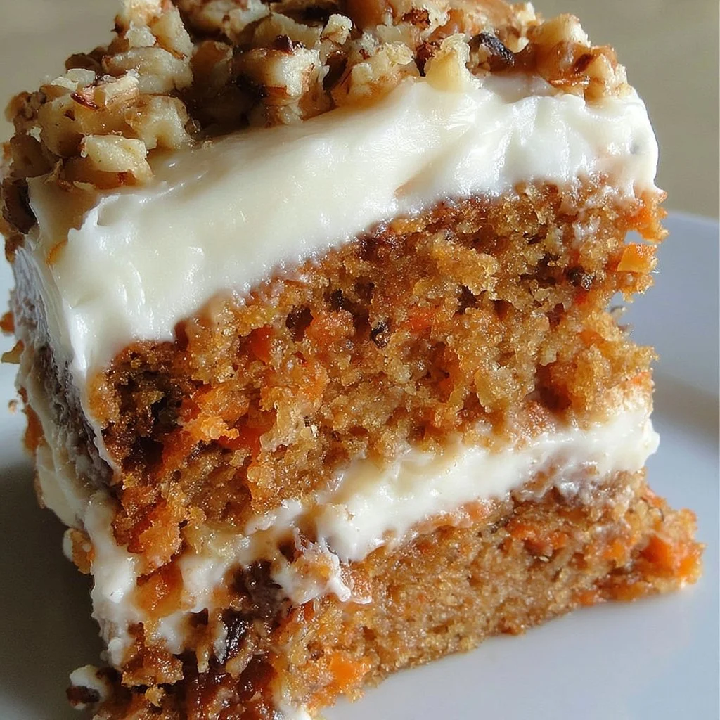 Torta di carote facile e deliziosa pronta da gustare