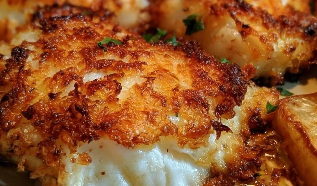 Merluzzo al Forno Croccante, piatto di pesce delizioso e sano