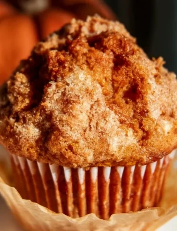 Muffin di mela e zucca appena sfornati, perfetti per una colazione dolce e sana