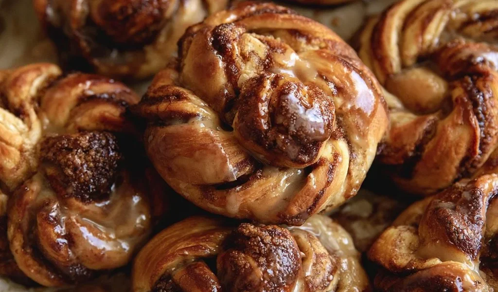 Nodi di Cannella con Glassa al Caffè, dolcezza perfetta per ogni momento
