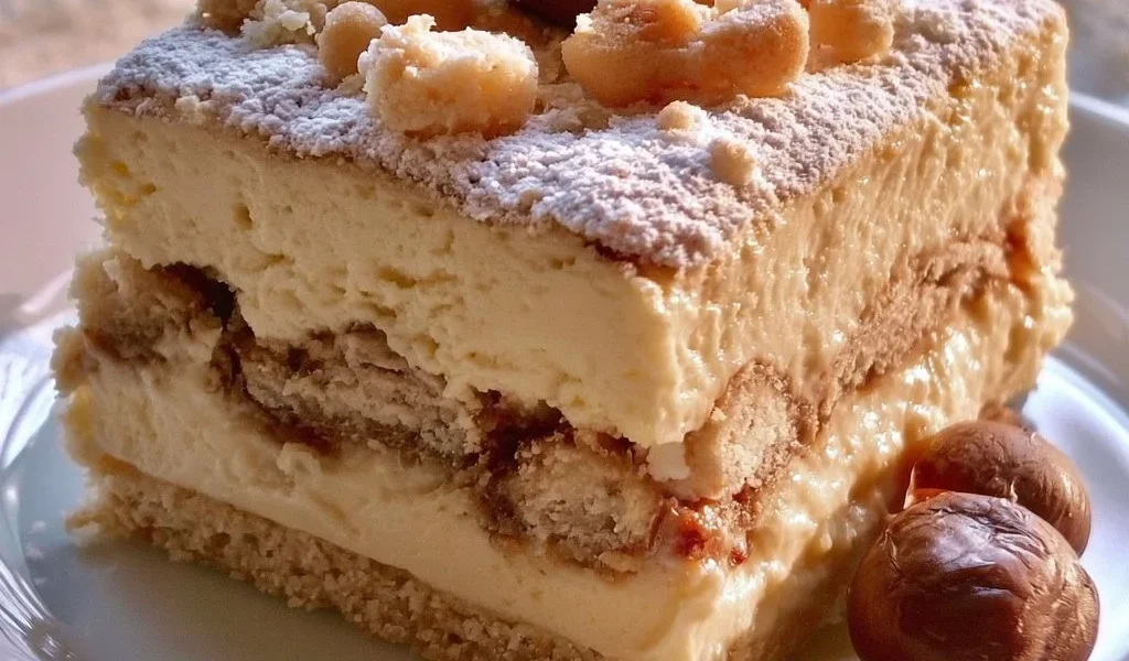 Nonna's delicious no-bake tart with fresh fruits and cream filling