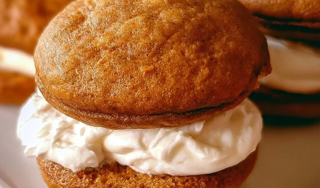 Pasticcini Whoopie alla Zucca con ripieno di crema alla zucca