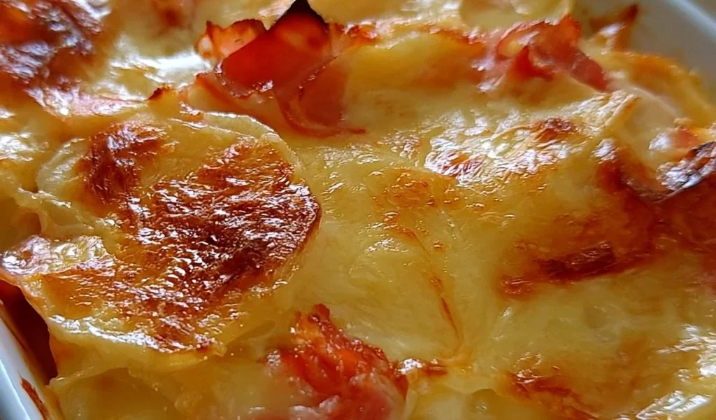 Pasticcio di Patate con prosciutto e scamorza affumicata