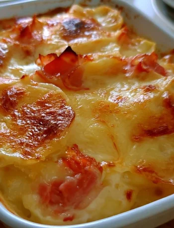 Pasticcio di Patate con prosciutto e scamorza affumicata