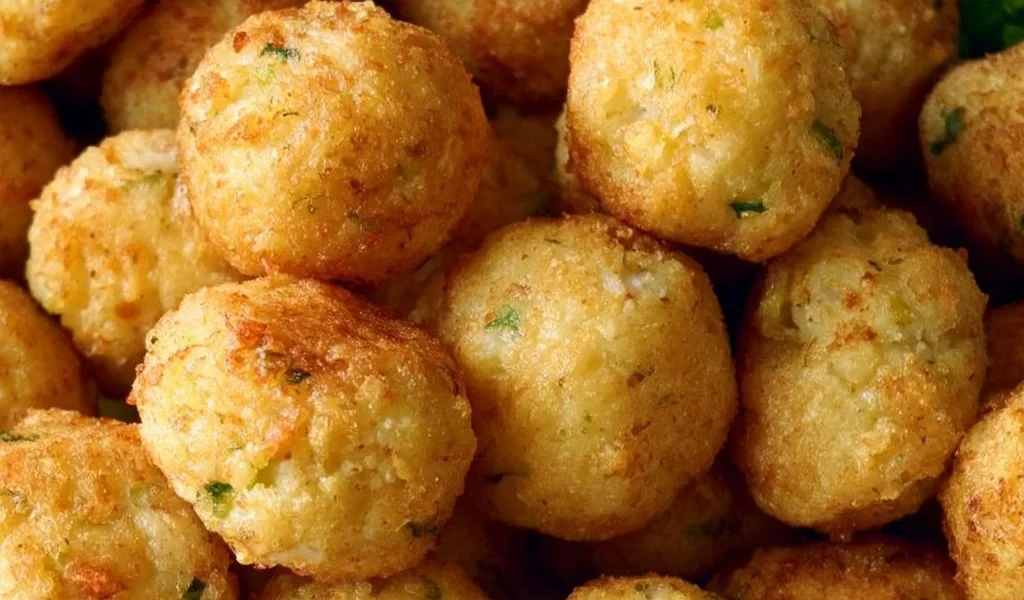 Polpette di merluzzo senza uova pronte da servire