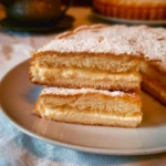 Shortcrust pastry filled with creamy pastry cream for delicious desserts
