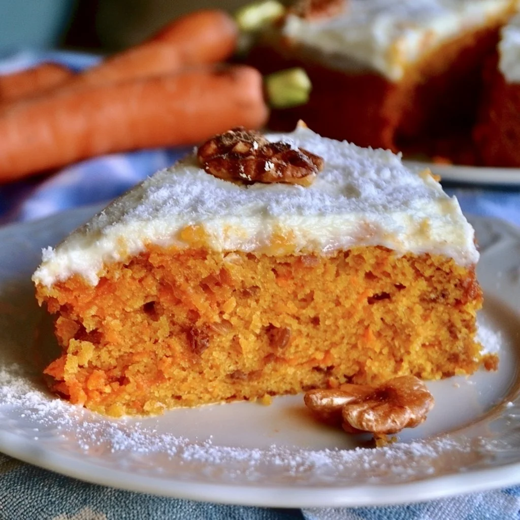 Preparazione della Torta 5 Minuti alle Carote fresca e fragrante