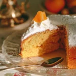 Torta Camilla con carote e noci, dolce tradizionale italiano