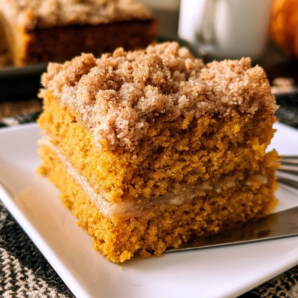 Torta di Caffè alla Zucca, dolce autunnale con sapori ricchi e aromatici.