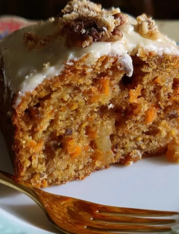 Torta di Carote e Ananas fresca e deliziosa, perfetta per dessert.