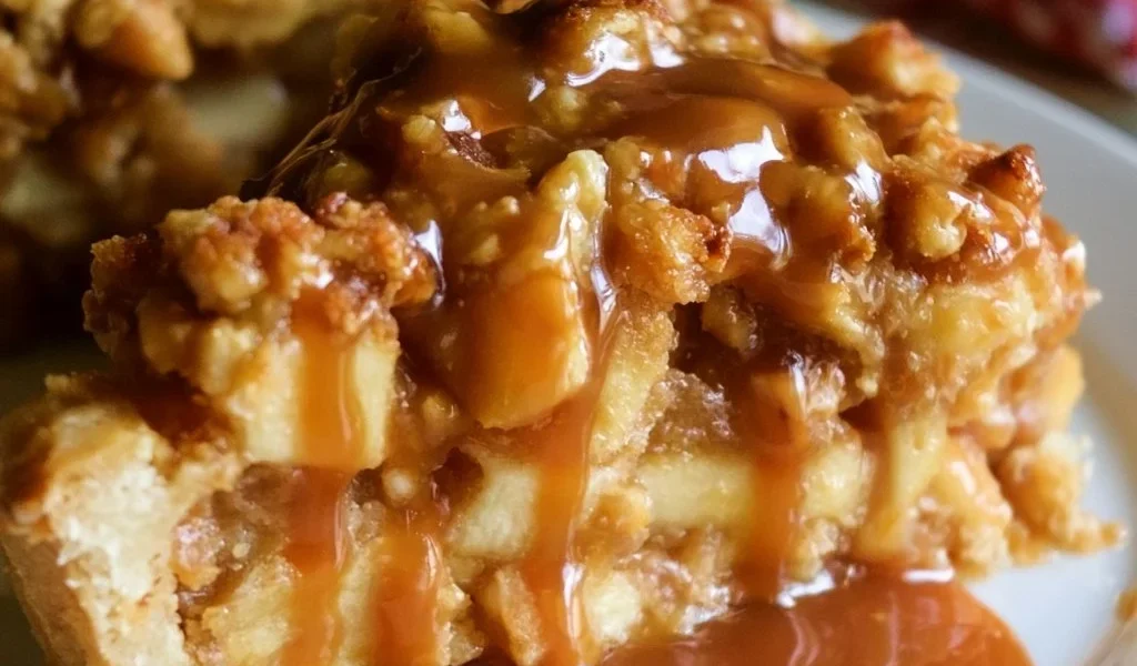 Torta di mele caramellate olandese, dolce profumato e goloso