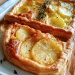 Torta di Sfoglia con Patate appena sfornata