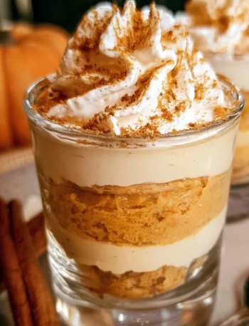Torta di zucca in una tazza pronta da gustare