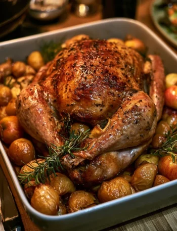 Arrosto di tacchino con castagne e mele, un piatto festivo e gustoso