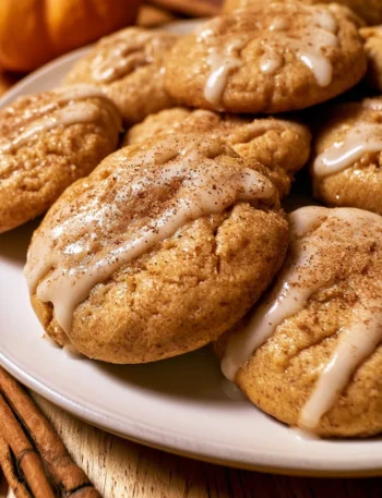 Biscotti zucca e cannella glassati con una deliziosa glassa
