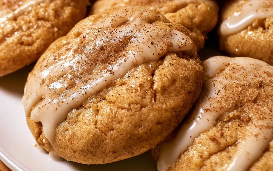Biscotti zucca e cannella glassati con una deliziosa glassa