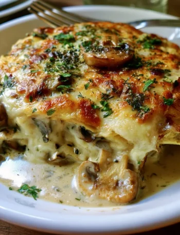 Crespelle ai funghi e fontina, piatto tradizionale italiano.