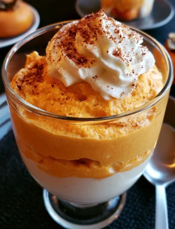 Mousse di cachi con yogurt greco, dolce sano e cremoso