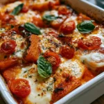 Parmigiana di zucca con mozzarella e pomodoro, piatto vegetariano e gustoso.
