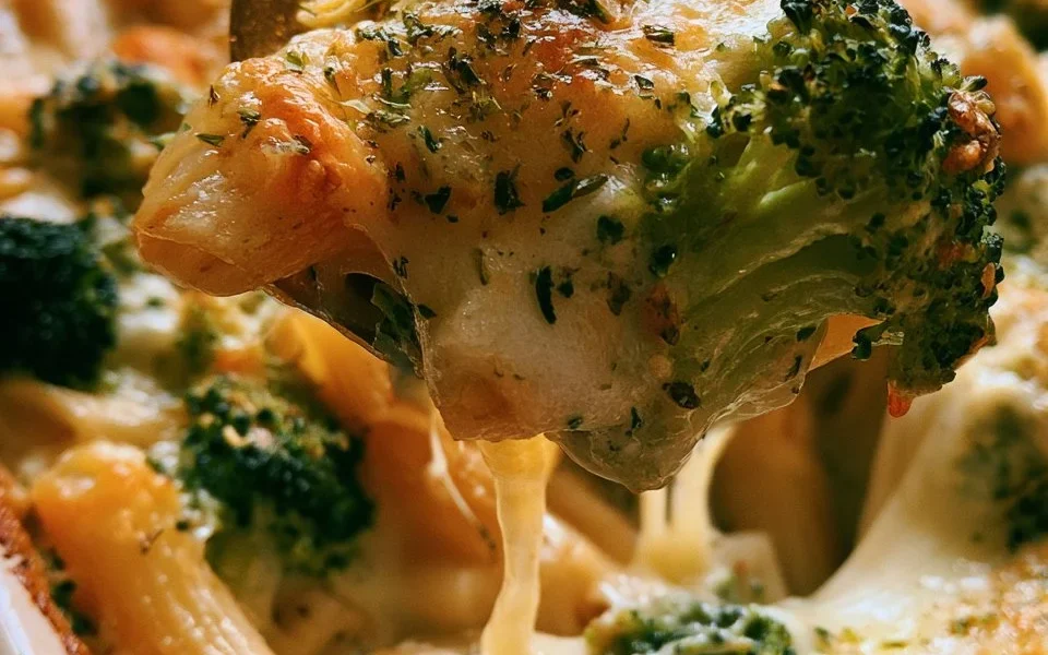 Pasta al forno con broccoli e scamorza, ricetta deliziosa e cremosa
