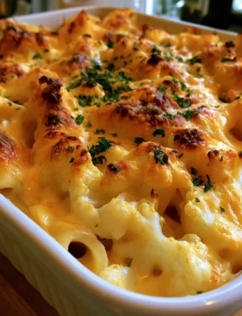 Pasta al forno con cavolfiore e besciamella, piatto appetitoso e cremoso
