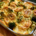 Sformato di broccoli e patate appena sfornato, un piatto sano e gustoso.